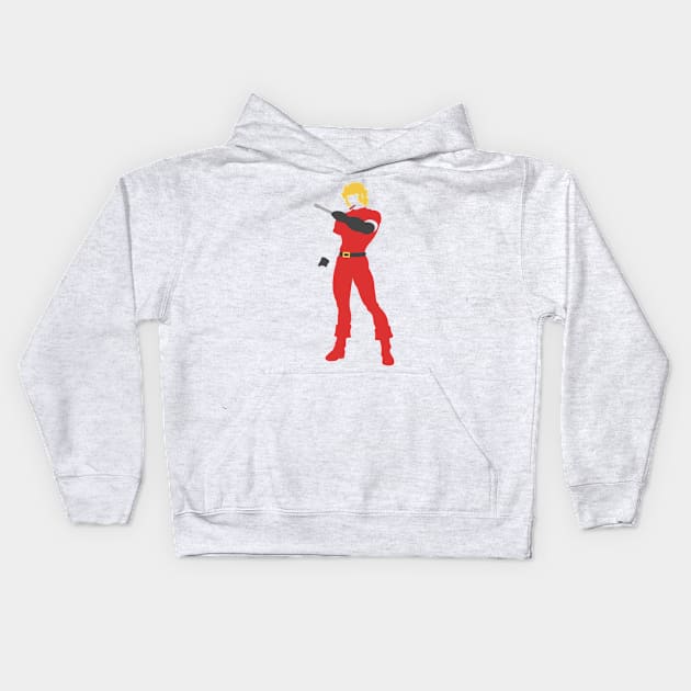 Space Adventure Cobra Kids Hoodie by bobjustice